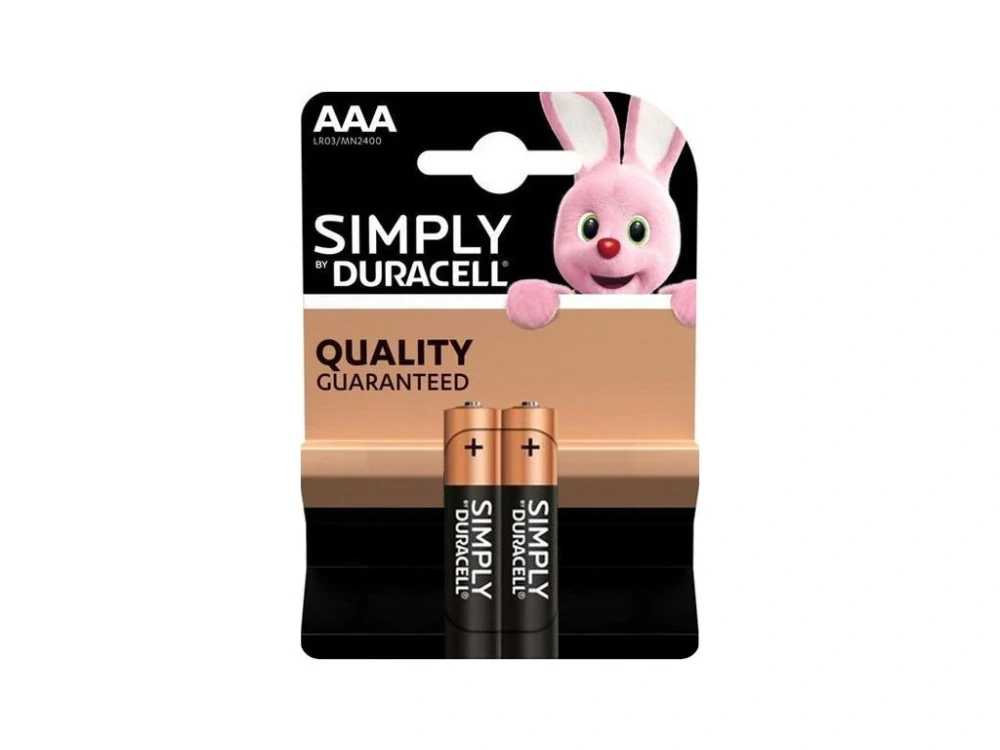 Baterie Duracell 1,5V AAA - 2ks